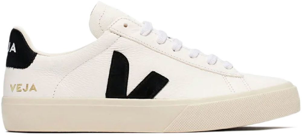 Veja Campo Chromefree Leather White Black