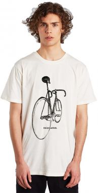 Dedicated T-shirt Stockholm Pencil Bike Off-White