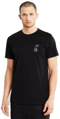 Dedicated T-shirt Stockholm Lucas Globe Walk Stone Blue