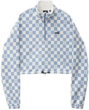 Vans Left Chest Print Half Zip Sweater