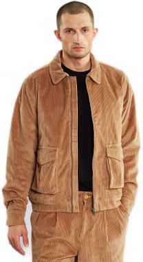 Dedicated Padded Jacket Vallentuna Corduroy Tiger Brown