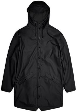 Rains Long Jacket Black