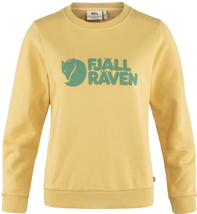 Fjällräven Logo Sweater W Mais Yellow