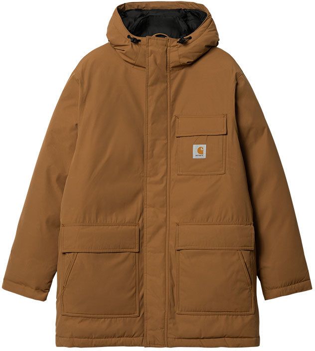 Carhartt WIP Siberian Cold Parka Hamilton Brown