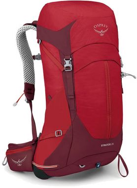 Osprey Stratos 26 Poinsettia Red