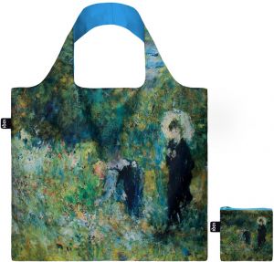 Loqi Pierre-Auguste Renoir - Woman with a Parasol in a Garden Recycled Bag