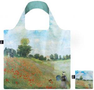 Loqi Claude Monet - Wild Poppies Recycled Bag