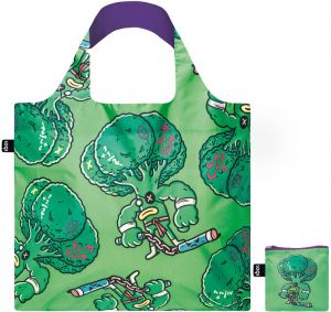 Loqi Brosmind - Eat your Greens Recycled Bag