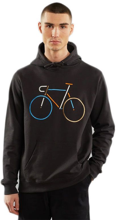 Dedicated Hoodie Falun Color Bike Charcoal