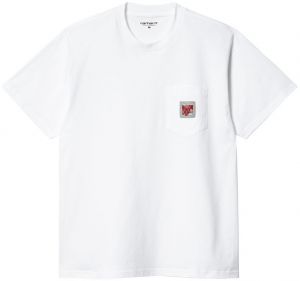 Carhartt WIP S/S Stretch Pocket T-Shirt White