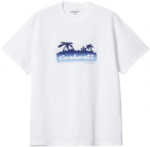 Carhartt WIP S/S Palm Script T-Shirt White