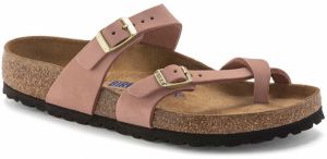 Birkenstock Mayari Soft Footbed Nubuck Leather Regular Fit