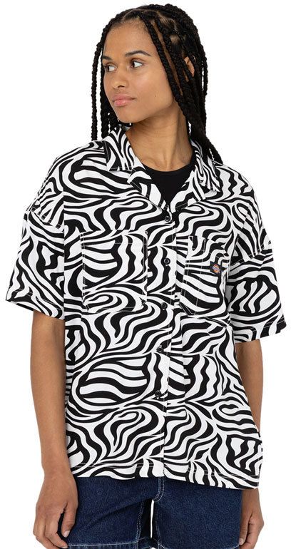 Dickies Leesburg Shirt W Cloud Zebra