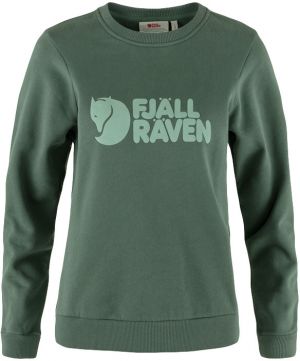 Fjällräven Logo Sweater W Deep Patina - Misty Green