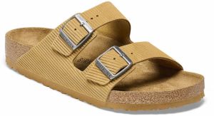 Birkenstock Arizona Suede Corduroy Cork Narrow Fit