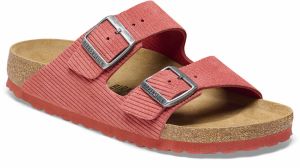 Birkenstock Arizona Suede Corduroy Siena Red Regular Fit