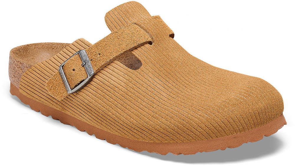 Birkenstock Boston Suede Embossed Regular Fit