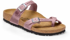 Birkenstock Mayari Oiled Leather Lavender Narrow Fit