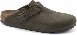 Birkenstock Boston Suede Leather Regular Fit