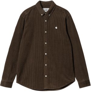 Carhartt WIP L/S Madison Fine Cord Shirt Buckeye/Wax