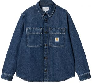 Carhartt WIP Manny Shirt Jac Blue Stone Washed