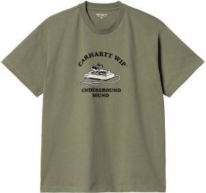 Carhartt WIP S/S Underground Sound T-Shirt Dollar Green