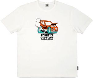 The Dudes Stoneys Ride Premium T-Shirt Heavyweight Off-White