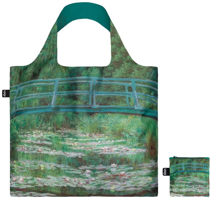 Loqi Claude Monet - Japanese Footbridge Recycled Bag