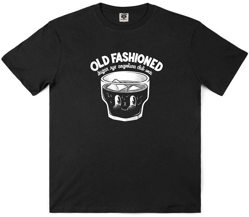 The Dudes Old Fashioned Classic T-Shirt Black