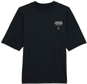 The Dudes Cool Ink Premium Oversized T-Shirt Black