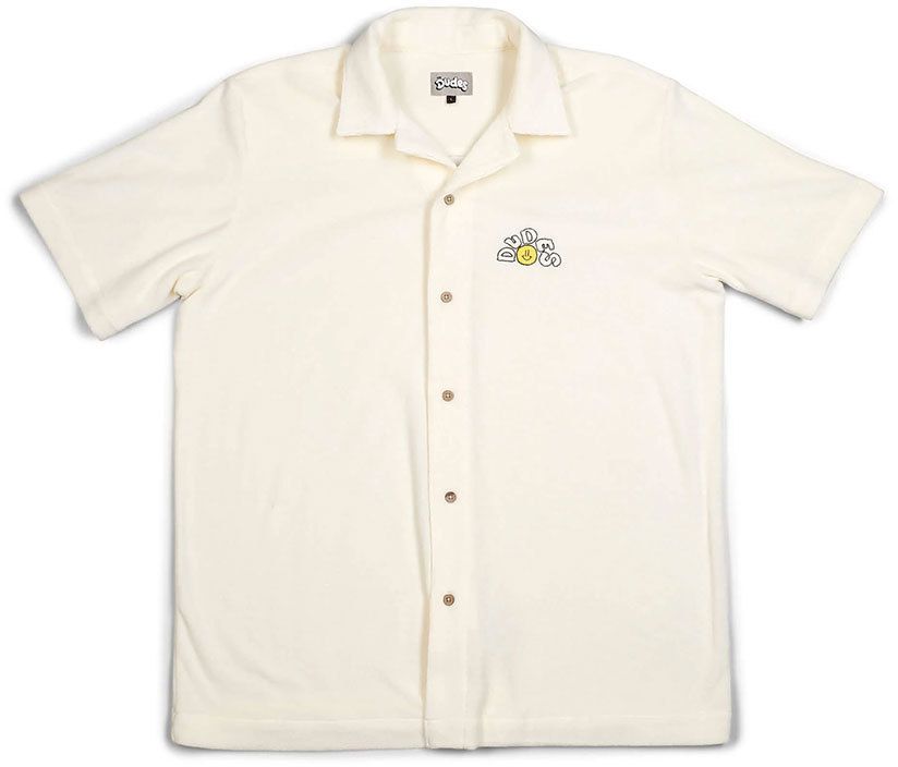 The Dudes Leon Hawaiian Shirt Vanilla