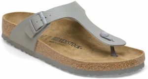 Birkenstock Gizeh BF Saffiano Stone Coin Regular Fit
