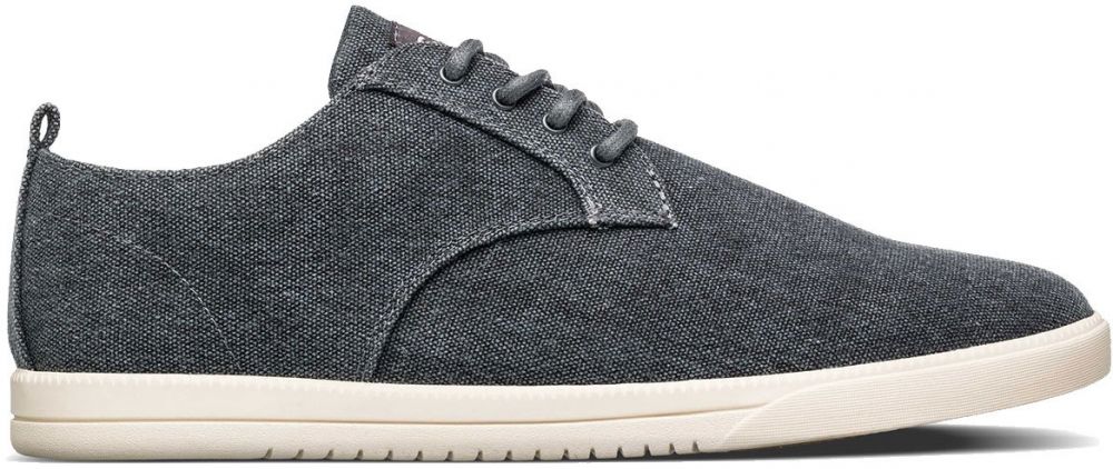 Clae Ellington Textile Dark Shadow Washed Canvas