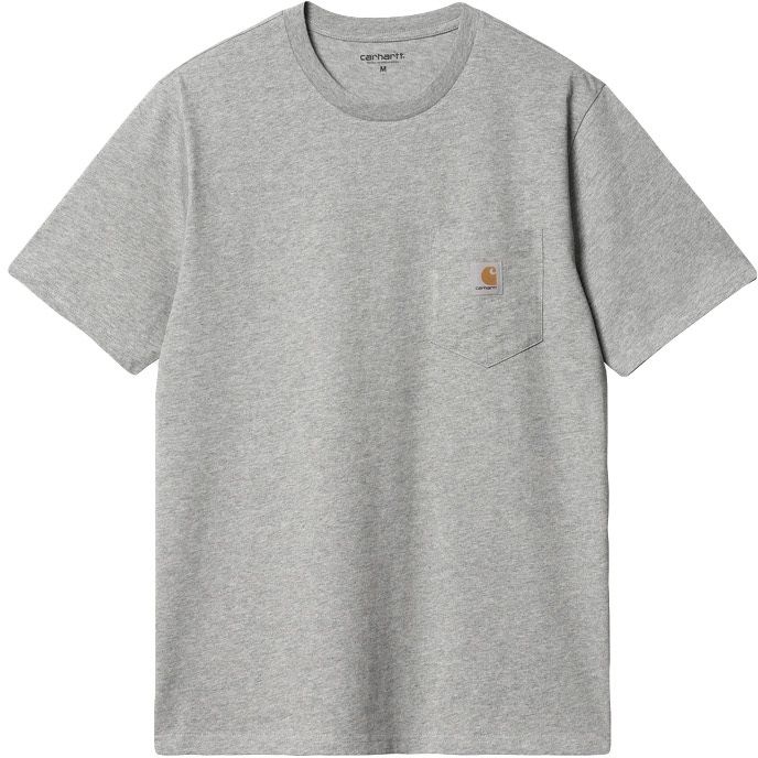 Carhartt WIP S/S Pocket T-Shirt Grey Heather