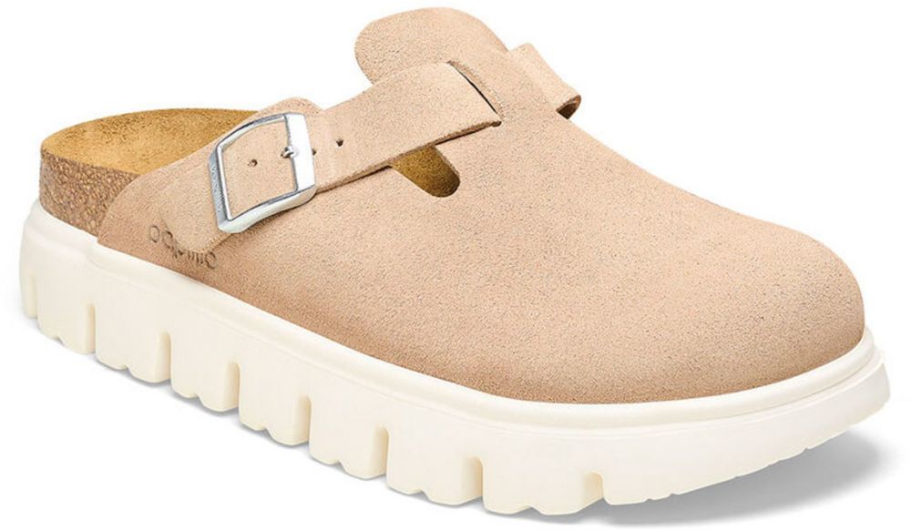 Birkenstock Boston Chunky Suede Leather Narrow Fit