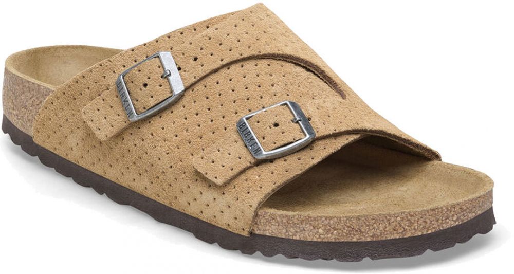 Birkenstock Zürich Suede Embossed Regular Fit
