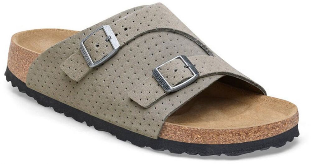 Birkenstock Zürich Suede Embossed Regular Fit