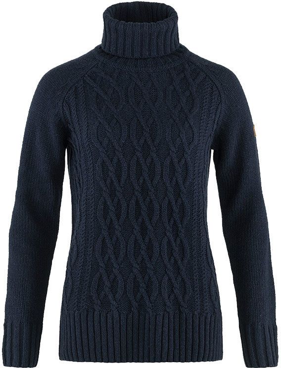 Fjällräven Övik Cable Knit Roller Neck W