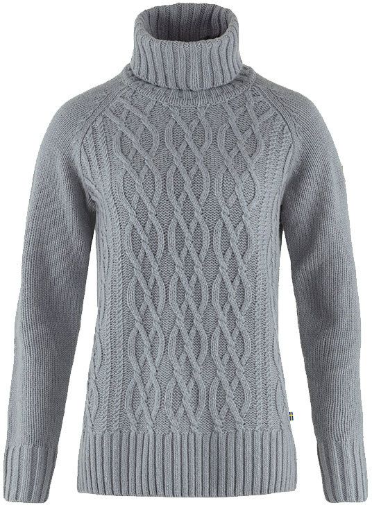 Fjällräven Övik Cable Knit Roller Neck W