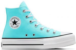 Converse Chuck Taylor All Star Lift Seasonal Colour High Top Triple Cyan