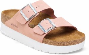 Birkenstock Arizona PAP Flex Platform Nubuk Leather Narow Fit