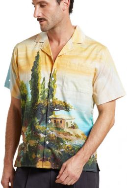 Dedicated Shirt Marstrand Oceanview Multi Color