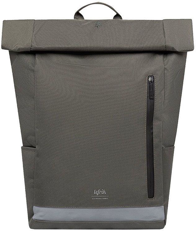 Lefrik Roll Reflective Rucksack Deep Green