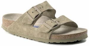Birkenstock Arizona Soft Footbed Suede Leather Narrow Fit