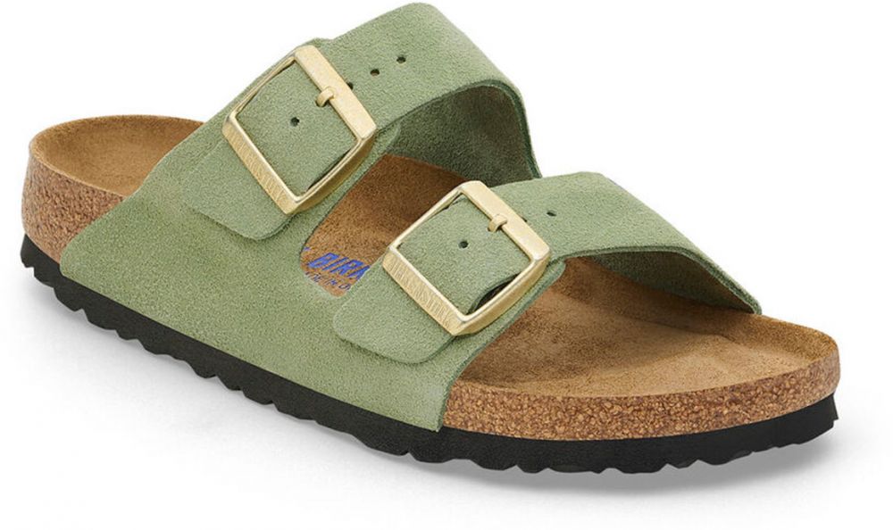 Birkenstock Arizona Soft Footbed Suede Leather Regular Fit