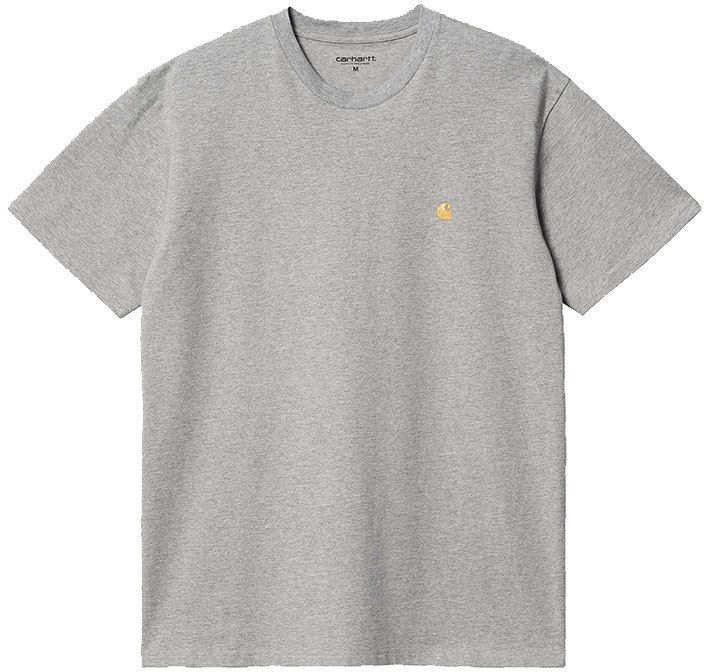 Carhartt WIP S/S Chase T-Shirt Grey Heather