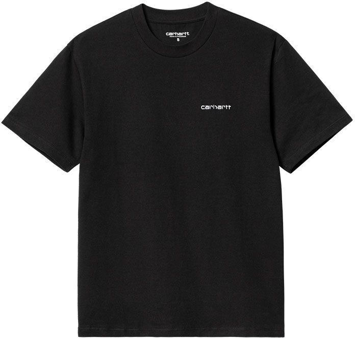 Carhartt WIP W' S/S Script Embroidery Tee black