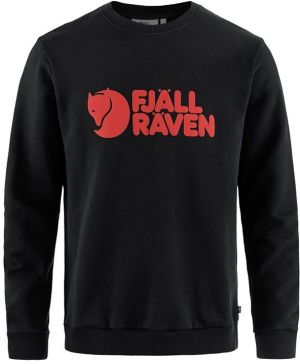 Fjällräven Logo Sweater M Black