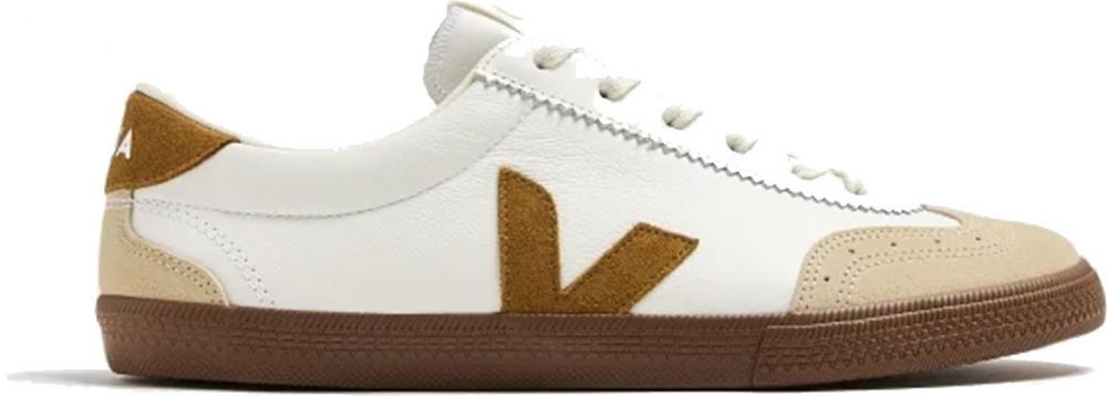 Veja Volley O.T. Leather White Tent Bark