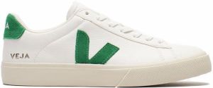 Veja CAMPO CHROMEFREE LEATHER EX WHITE EMERAUDE